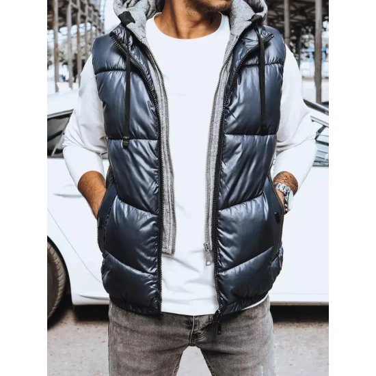 Vyriška tamsiai mėlynos spalvos liemenė Viko TX4141