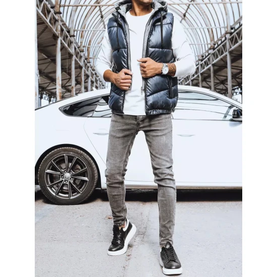 Vyriška tamsiai mėlynos spalvos liemenė Viko TX4141