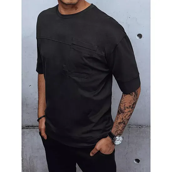 Sale Men's black T-shirt Solo RX4630z