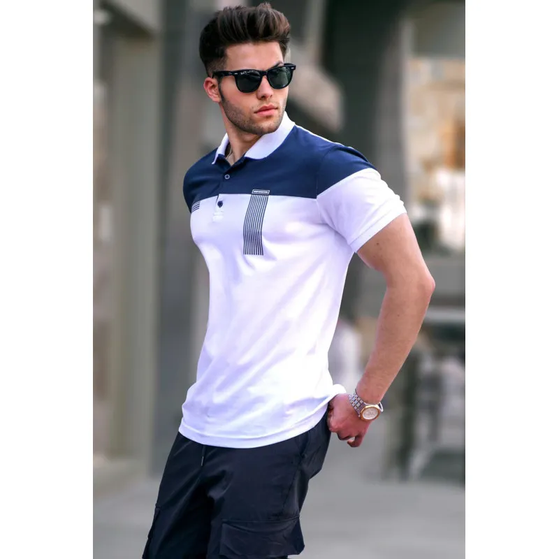 Balti vyriški polo marškinėliai Albert PK5855 Premium