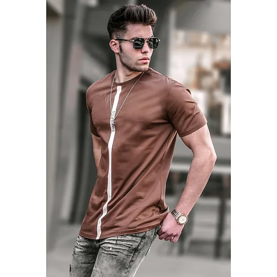 Vyriški rudi marškinėliai Jorge PK5378 Premium