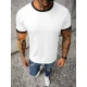 Vyriški balti marškinėliai Manter Vienspalviai marškinėliai