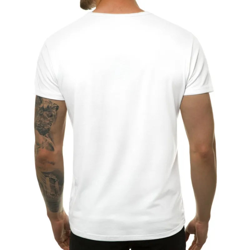 Mens white T-shirt Belo 712006