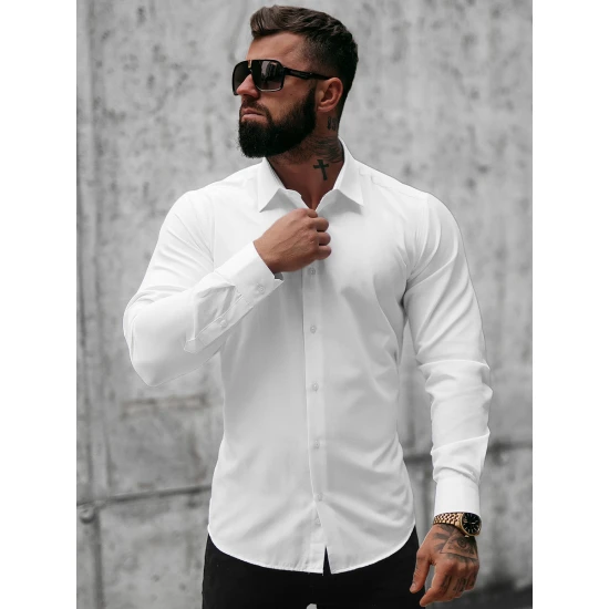 Baltos spalvos marškiniai Intense MECH/2122