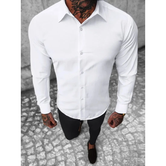 Baltos spalvos marškiniai Intense MECH/2122