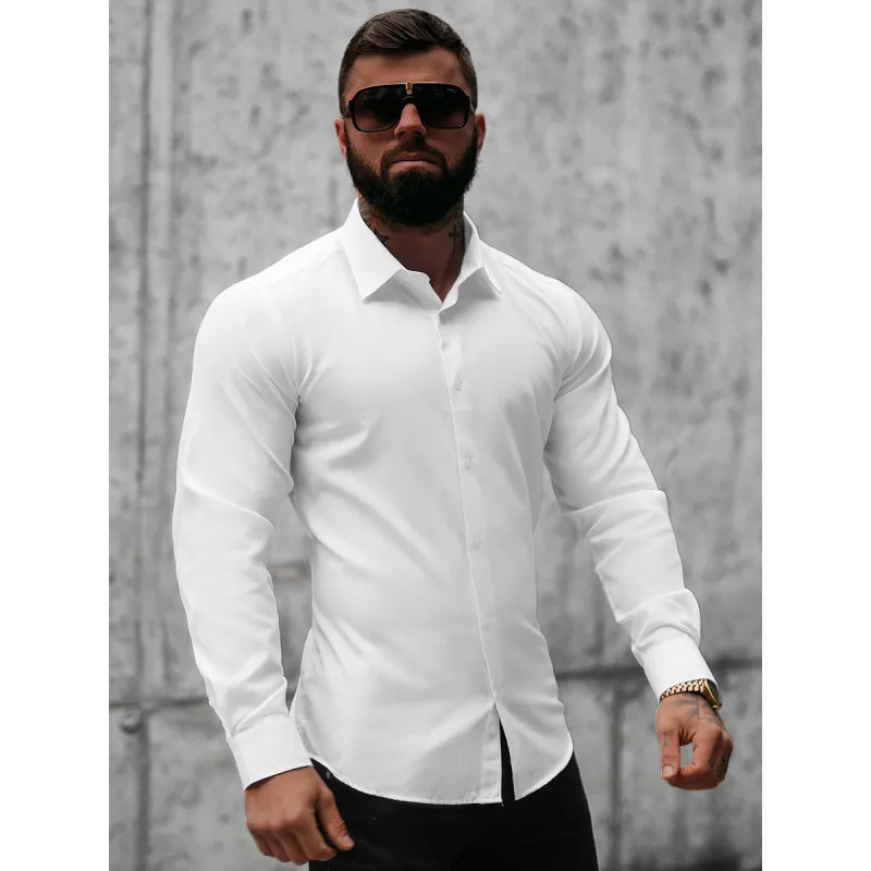 Akcija Baltos spalvos marškiniai Intense MECH/2122