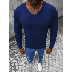 Mėlynas vyriškas megztinis Gozil