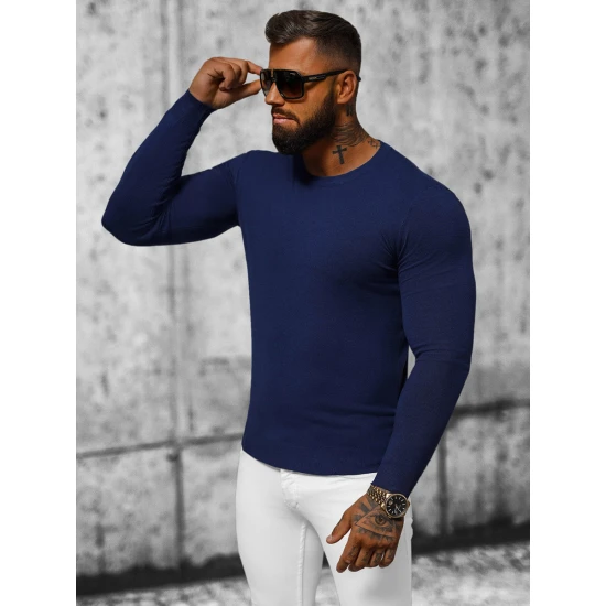 Mėlynas megztinis vyrams Zadal NB/MMB602/5