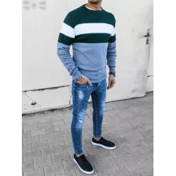 Akcija Vyriškas pilkas megztinis Hugel