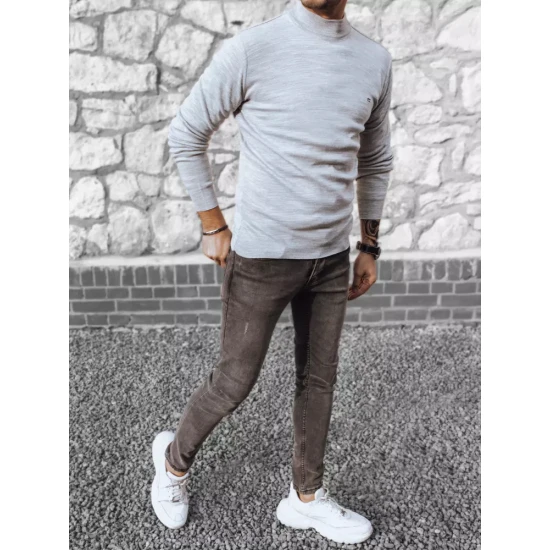 Vyriškas pilkas megztinis Iman