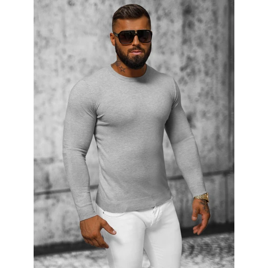 Pilkas megztinis vyrams Zadal NB/MMB602/2