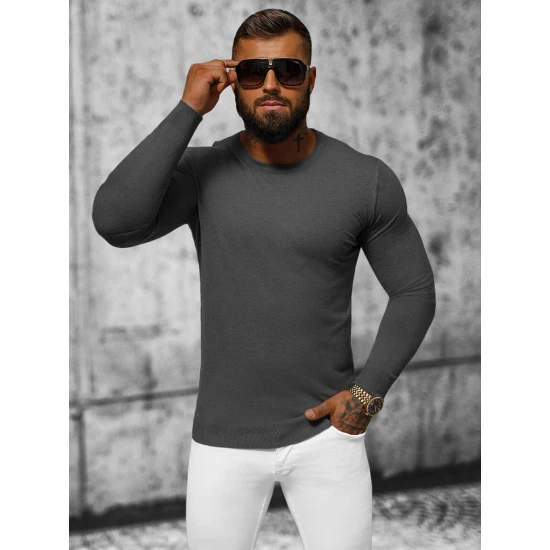 Tamsiai pilkas megztinis vyrams Zadal NB/MMB602/3