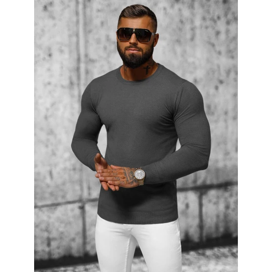 Tamsiai pilkas megztinis vyrams Zadal NB/MMB602/3