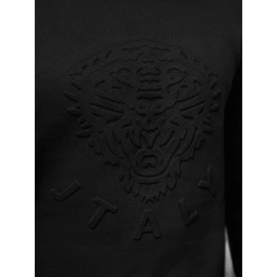 Vyriškas juodas megztinis Italy