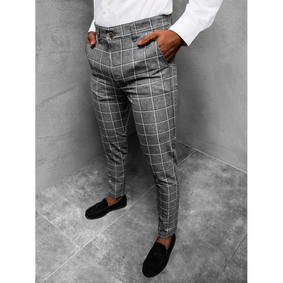 Tamsiai pilkos klasikinės kelnės Voel DJ/5522