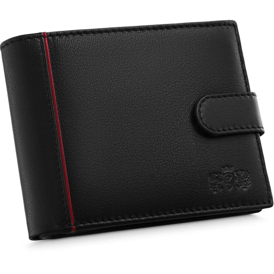 Juoda odinė piniginė Rebel