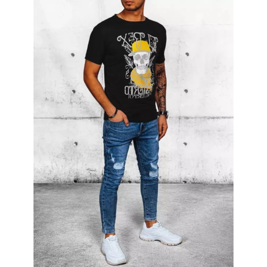 Juodi marškinėliai Kiral RX5091