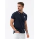 Tamsiai mėlyni polo marškinėliai Karol