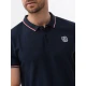 Tamsiai mėlyni polo marškinėliai Karol V5 S1635