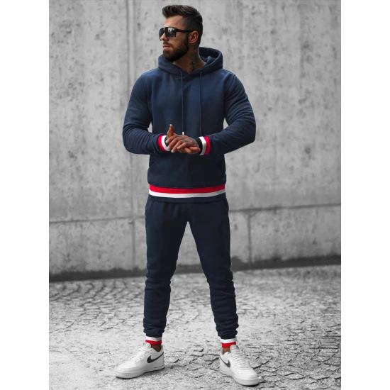 Tamsiai mėlynas sportinis kostiumas Mover JS/8C60/25