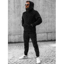 Juodas vyriškas sportinis komplektas Lirom