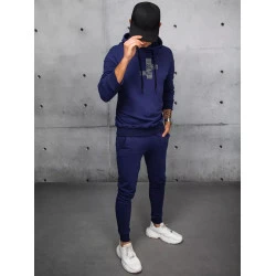 Tamsiai mėlynas sportinis komplektas Silent
