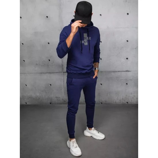 Tamsiai mėlynas sportinis komplektas Silent AX0678