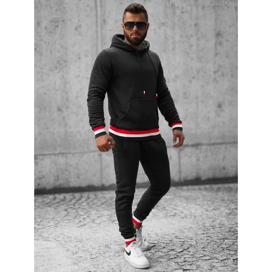 Juodas sportinis kostiumas Mover JS/8C60/3