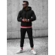 Juodas sportinis kostiumas Mover JS/8C60/3