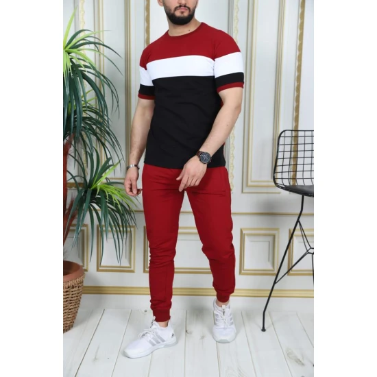 Sportinis komplektas juoda - raudona Rader PK3011 Premium