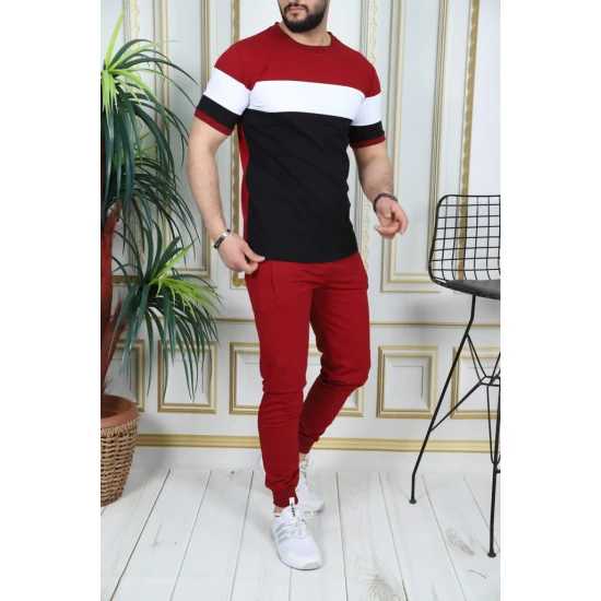 Sportinis komplektas juoda - raudona Rader PK3011 Premium