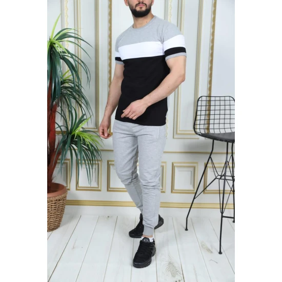 Sportinis komplektas pilka - juoda Rader PK3011 Premium