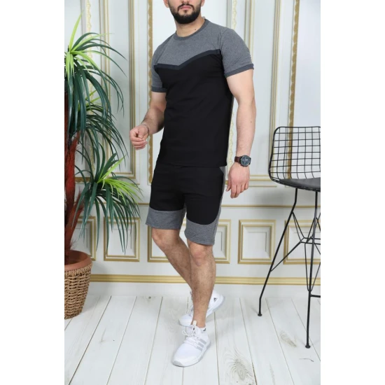 Sportinis komplektas tamsiai pilkas Moren PK3012 Premium