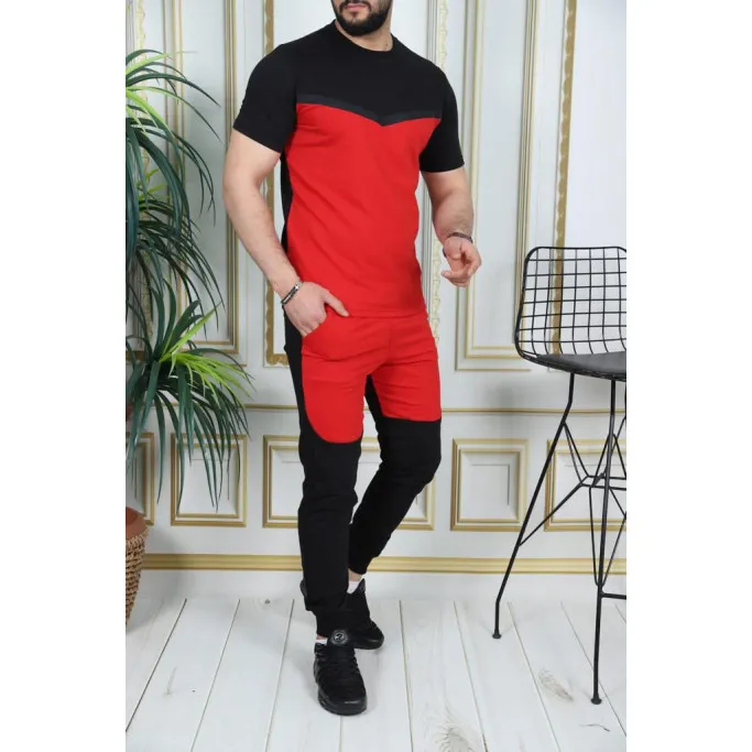 Sportinis komplektas juoda - raudona Karter PK3010 Premium