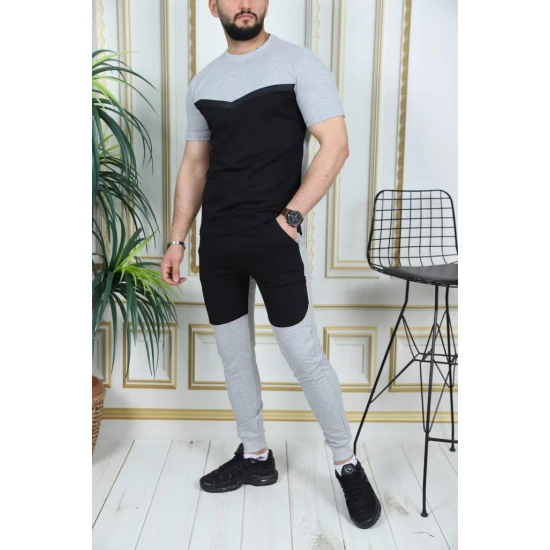 Sportinis komplektas pilka - juoda Karter PK3010 Premium