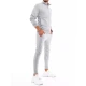 Šviesiai pilkos spalvos vyriškas sportinis komplektas Tuler AX0439