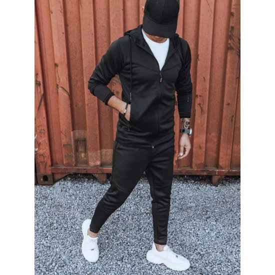 Juodas vyriškas sportinis komplektas Eran AX0620