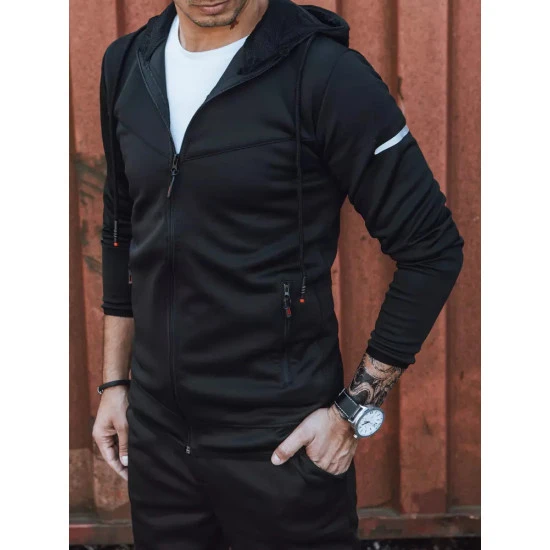 Juodas vyriškas sportinis komplektas Eran AX0620