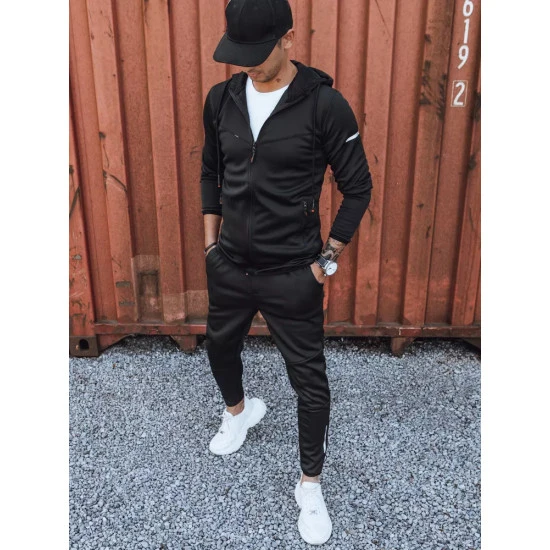 Juodas vyriškas sportinis komplektas Eran AX0620