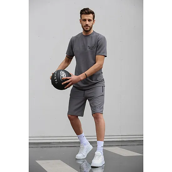 Pilkas vyriškas sportinis komplektas Nort PK5820 Premium