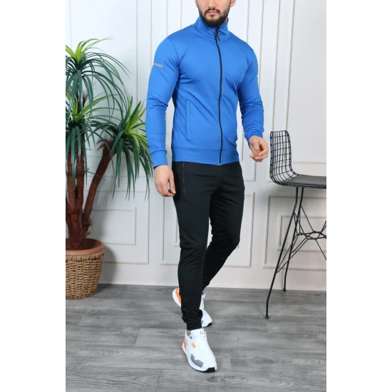 Vyriškas mėlynos spalvos sportinis komplektas Lerol PK3003 Premium