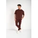 Vyriškas rudas komplektas SumerTop Sportiniai kostiumai Premium