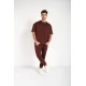 Vyriškas rudas komplektas SumerTop Sportiniai kostiumai Premium
