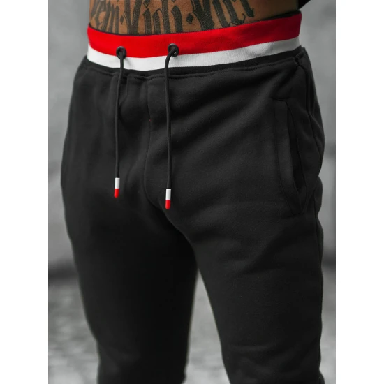 Vyriškas juodas sportinis kostiumas Grafor JS/8C65/3 Premium