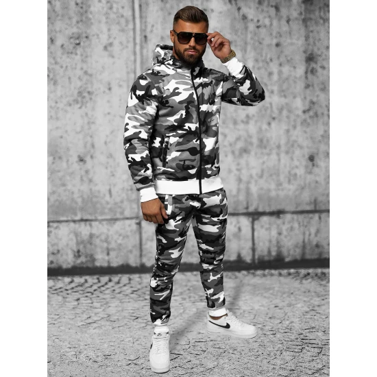 Pilkas sportinis komplektas Army O/8B159/2