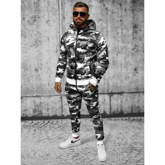 Pilkas sportinis komplektas Army O/8B159/2