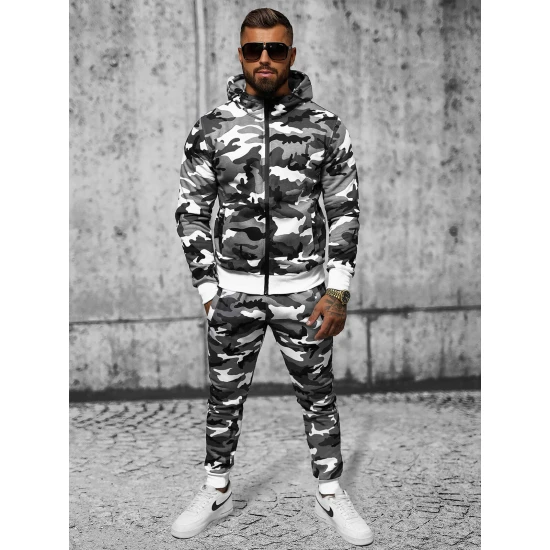 Pilkas sportinis komplektas Army O/8B159/2