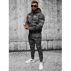 Tamsiai pilkas sportinis komplektas Army