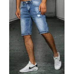 Mėlyni džinsiniai vyriški bridžai Temo