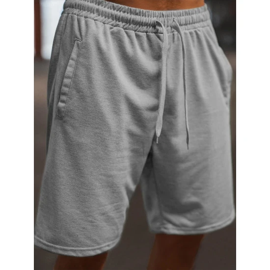 Pilki vyriški sportiniai šortai Saravi JS/8K100/2Z